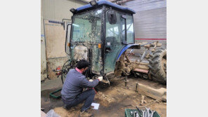 [포토]농협, 산불피해 농민위해 농기계 긴급 순회수리 실시