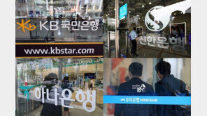 4대 은행 평균연봉 1억 첫 돌파…KB국민이 ‘1억1200만원’ 1위