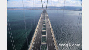 DL이앤씨·SK에코플랜트 ‘팀 이순신’, 터키 세계 최장 현수교 개통