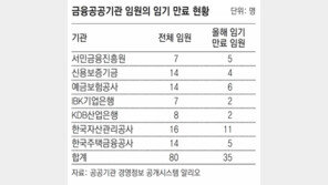 새 정부 눈치보기에… 임기 끝난 금융공공기관 임원들 인선 지연 