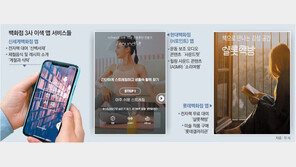 백화점 앱으로 음악 감상-미술품 경매