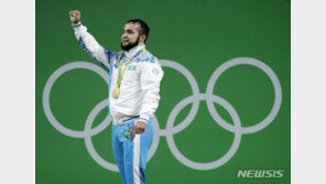 라히모프 도핑 적발, 2016년 올림픽 역도 금메달 박탈