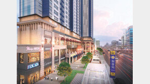 유럽형 스트리트 테마 상업시설 