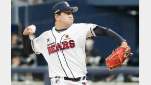 ‘시범경기 첫 선발’ 두산 이영하, LG전 4이닝 2실점