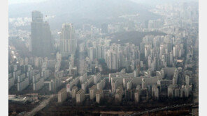 재건축 기대감에…강남-서초 아파트값 두 달만에 상승전환