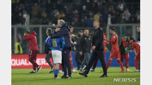 이탈리아 충격 패배…첫 2회 연속 월드컵 본선 실패
