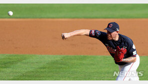 롯데 출신 스트레일리, ML 시범경기서 또 난조