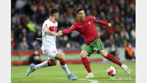 포르투갈 월드컵 본선행 유력, 마지막 메날두 월드컵?