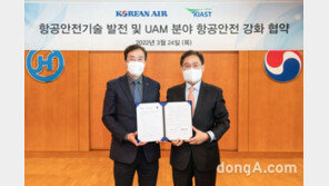 대한항공, 항공안전기술원과 ‘도심항공모빌리티’ 안전 기술 개발 협력