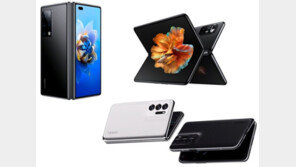 中 스마트폰 ‘Big 3’ 모두 폴더블 스마트폰…경쟁 격화 예고
