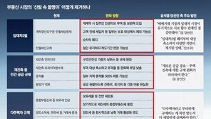 다주택자 징벌적 과세-재건축 규제부터 신속 완화 나설듯