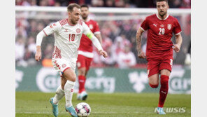 에릭센, 심장마비로 쓰러졌던 그 경기장에 다시 섰다