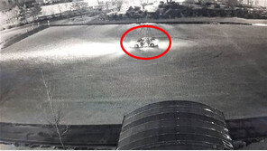 한밤 잔디운동장 車로 난입 ‘빙글빙글’…수상한 남녀 추적