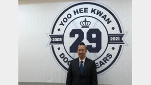 은퇴식 앞둔 유희관 “구속 느린 투수들, 나를 보고 용기 가졌으면…”