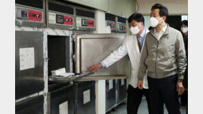 오세훈, 화장장 찾아 “장례 늦는일 없도록…유가족께 송구”