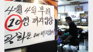 오늘부터 완화된 사회적 거리두기…10명·밤 12시까지