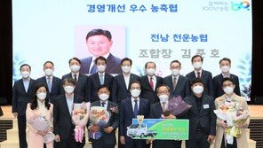 농협중앙회, 2021년도 ‘경영개선 우수 농축협’ 시상