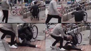 진성준, 휠체어 출근하다 大자로 벌렁…“장애인 이동 불편 실감”