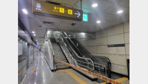 엘베 대신 에스컬레이터 왜?…장애인 ‘전동휠체어 추락’ 현장