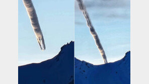 “UFO 떨어졌나?”…알래스카 하늘 정체불명 기둥에 술렁