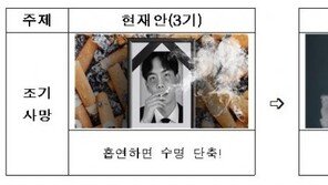 담뱃갑 경고그림, 더 끔찍하게 바뀐다…“폐암·수명단축 강조”