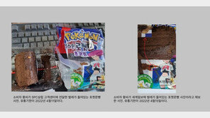 포켓몬빵 애벌레 논란…“제조일자 서로 다른 빵이었다”