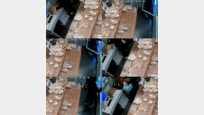3분만에 다 쓸어갔다…무인제과점 탈탈 턴 여성(영상)