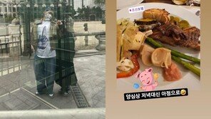 ‘예비 부모’ 홍현희♥제이쓴, 호텔 뷔페에서 럭셔리 데이트