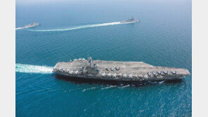 美항모 링컨함 동해 전개… 오늘 김일성 생일 北도발 경계