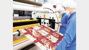 “과자 포장지 잉크 절반만 사용”… 식품업계 친환경 바람