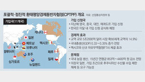 한국 ‘CPTPP 가입’ 가속… 8년만에 추진계획 의결-이달 공식 신청 