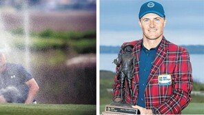 스피스 뿌연 벙커샷, 모래 걷히니 18억원