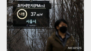 [날씨]오늘도 수도권 미세먼지 ‘나쁨’…포근한 봄날씨 이어져