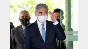 한국 온 성 김, ‘北 핵실험 가능성’ 또 공개 경고