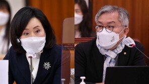 野 “최강욱 ‘저게’라니? 사과하라” vs 최 “사과 안 해, 기가 막혀”