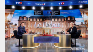 佛마크롱-르펜, 대선 결선 D-4 토론…우크라·히잡 착용 등 격돌