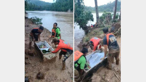 “냉장고에 숨어”…산사태에서 살아남은 필리핀 소년