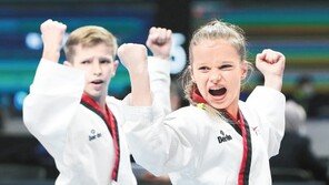 우크라 10대 태권남매 “우크라의 강인함 보여줄 것”