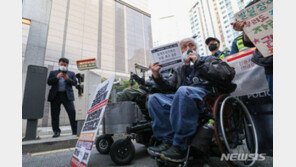 인수위, ‘장애인 예산 보장’ 전장연에…“우리가 할 수 있는 것 아냐”