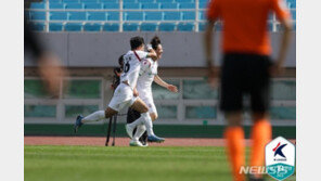 K리그2 ‘김인균 극장골’ 대전, 안산 꺾고 4연승