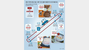 2인 당일치기 나들이 비용 1년새 17만→20만원… 부담되네요 