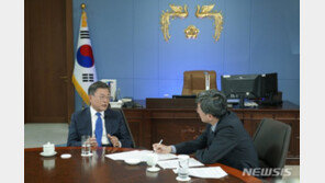 文대통령 “尹 ‘조국 수사’ 공교로운 부분 너무 많아”