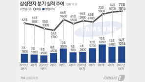 ‘역대급 실적’ 삼성전자, 6만4500원까지 밀려…이틀 연속 ‘신저가’