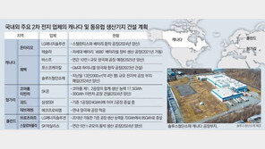 2차전지 업체들 “캐나다-동유럽으로” 