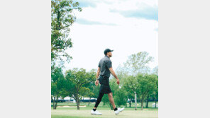 PGA 챔피언십 경기장, 우즈가 몸풀고 있었다