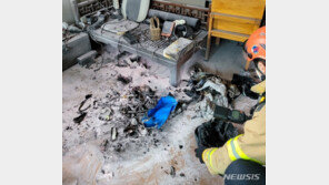 송파구 아파트서 전기자전거 배터리 폭발…60대 남성 화상