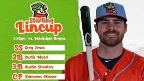 美 프로야구단 유니폼에 김치가…돌아온 ‘몽고메리 김치’