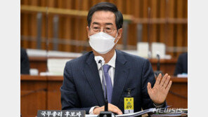 한덕수, ‘일부 후보 자진사퇴 건의’ 묻자…“계기 있지 않겠나”