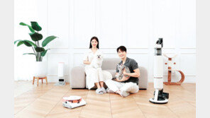 로봇청소기와 무선청소기의 만남