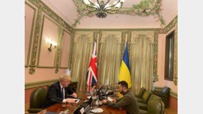 英 존슨, 젤렌스키와 통화…“장거리 무기 제공 논의”